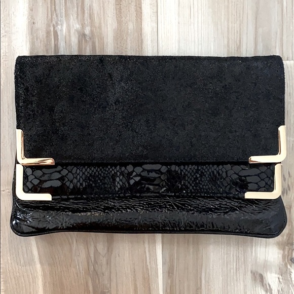 ❤️ Michael Kors Double Fold Over Clutch NWT - Picture 10 of 10